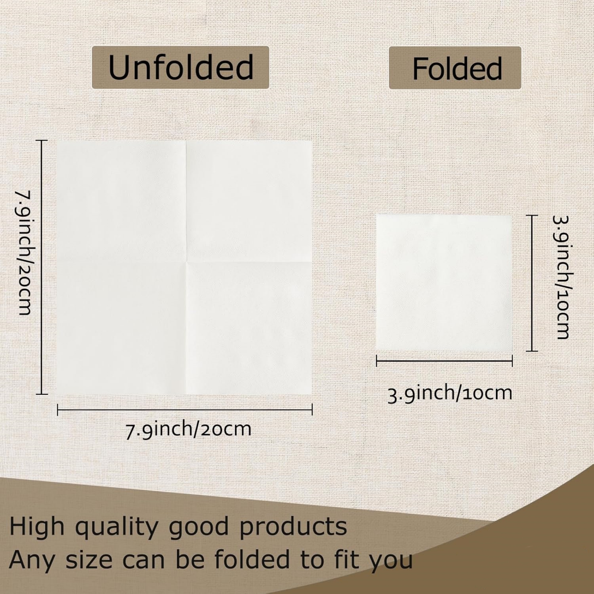 Cocktail Napkins With A Box Holder 4