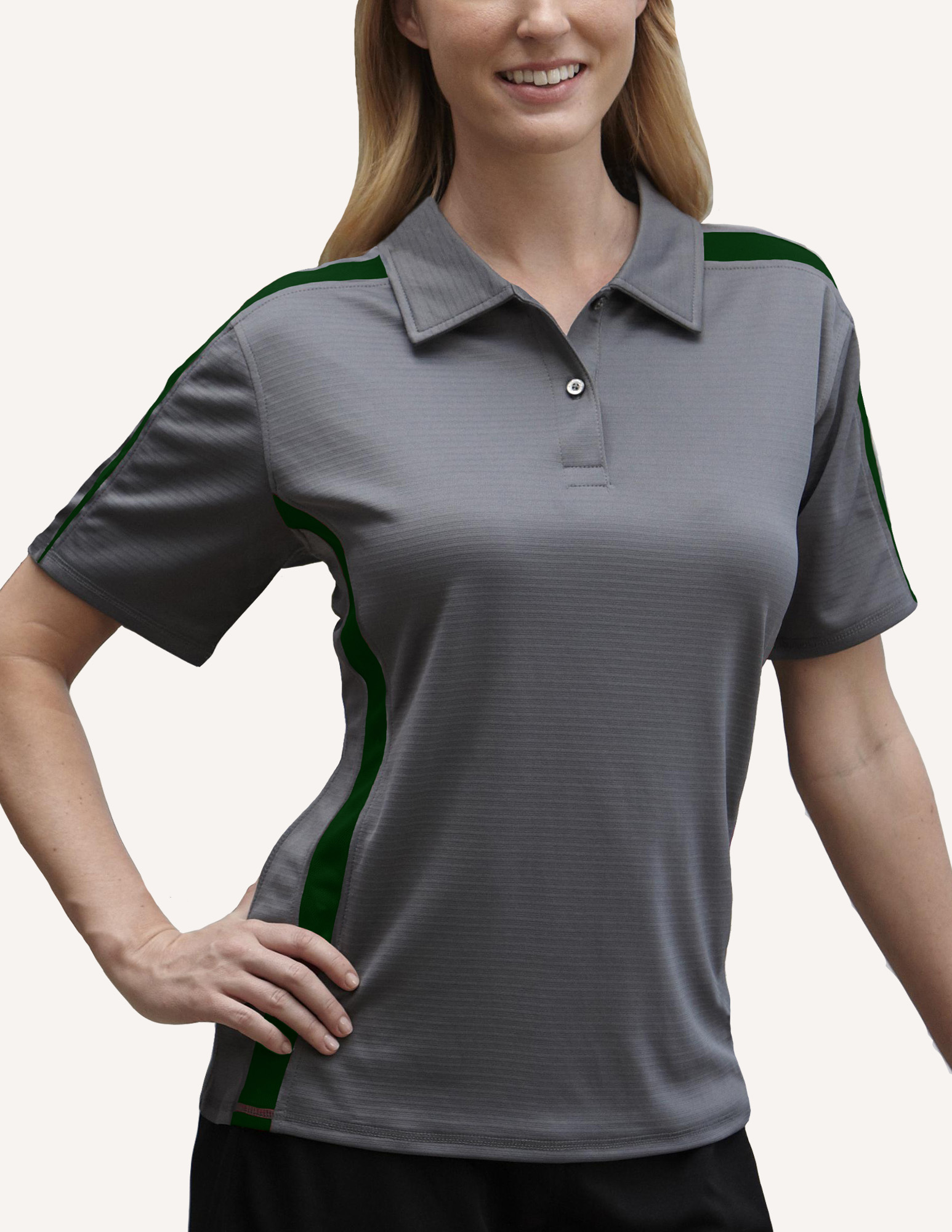 Ladies' Titan Ottoman - Color Block Polo Shirt 10