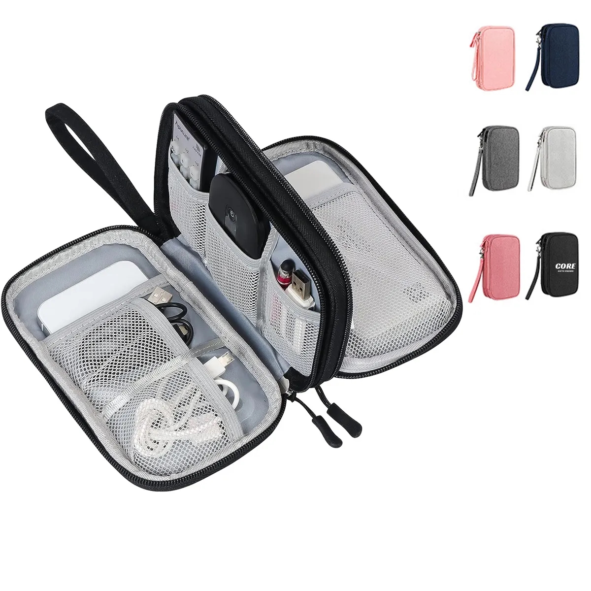 Travel Cable Organizer Bag for Cable,Cord,Charger,Earphone 1