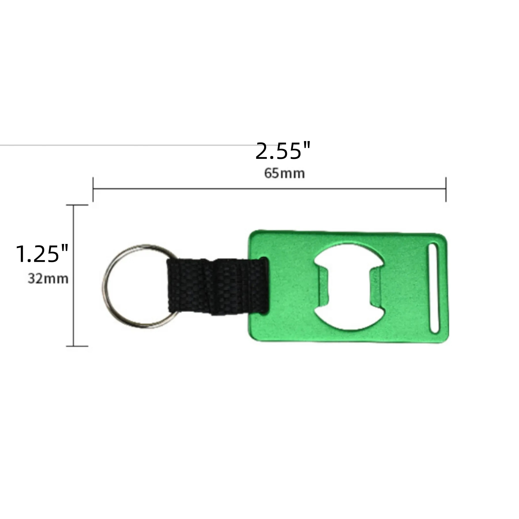 Aluminum Bottle Opener Keychains 2