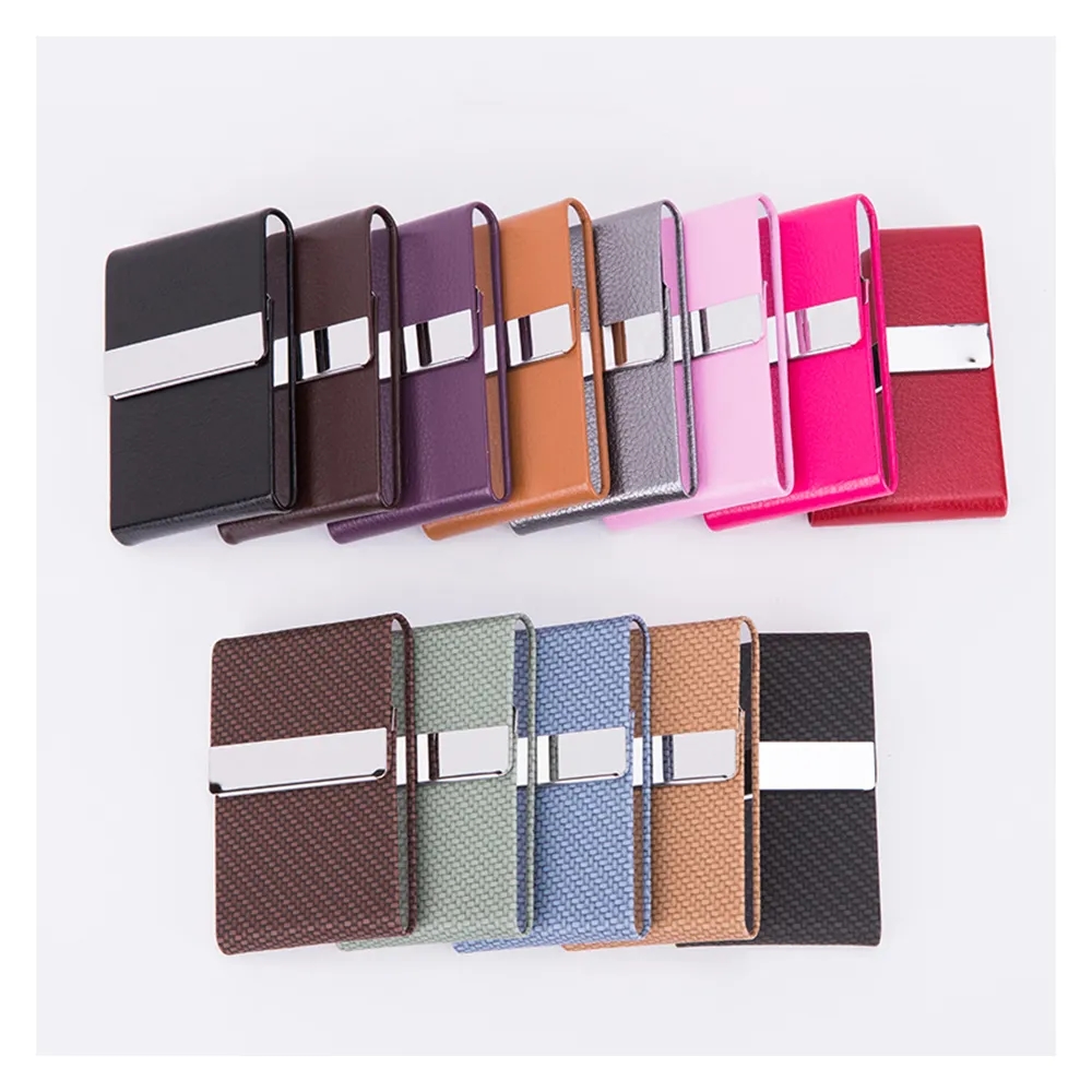 PU Leather Business Pocket Card Holders 5