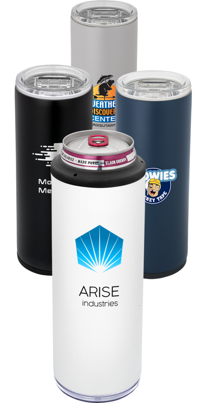 12 oz Urban Peak® 2-in-1 Slim Vacuum Can Tumbler 49