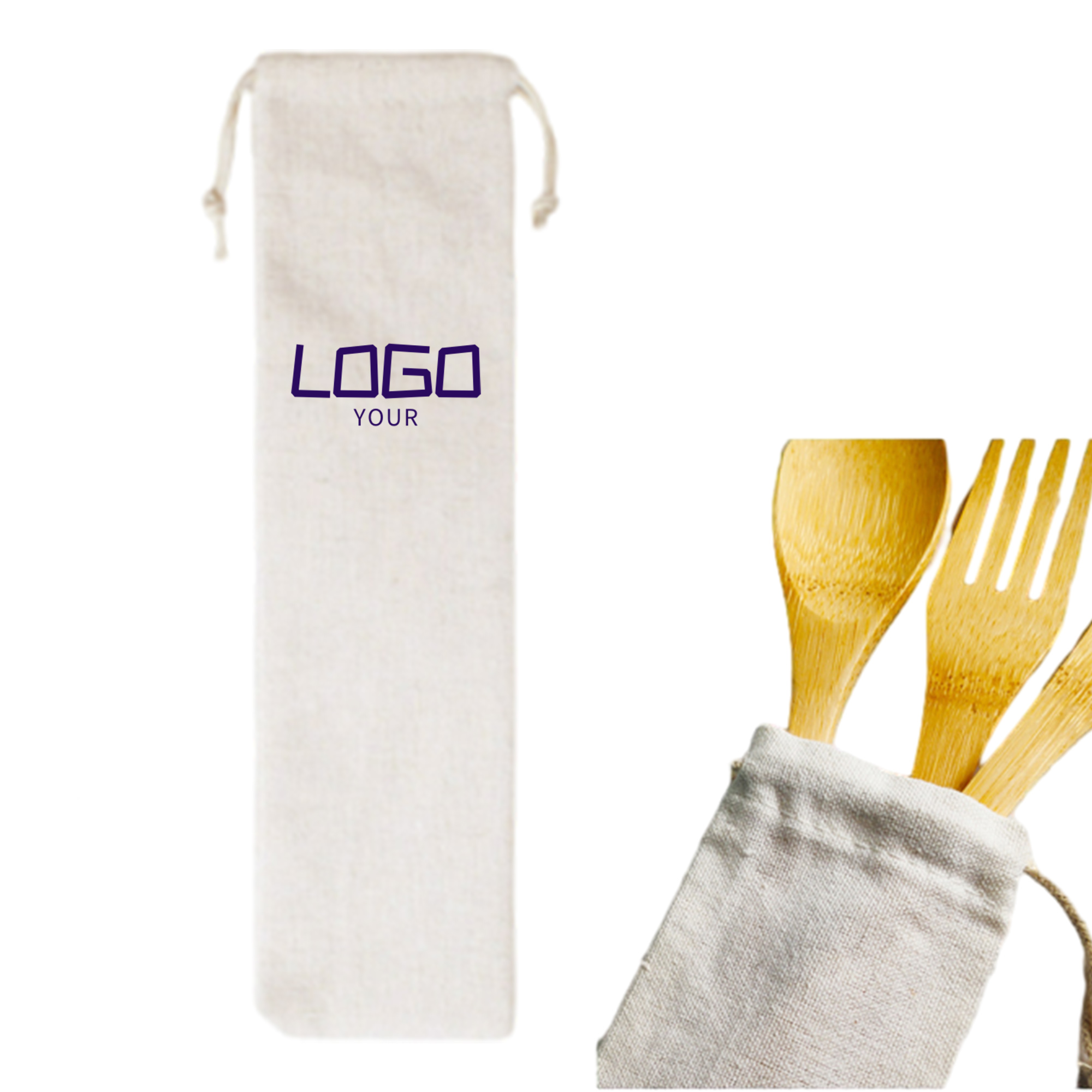 Travel Bamboo Utensil 6-Piece Set 2