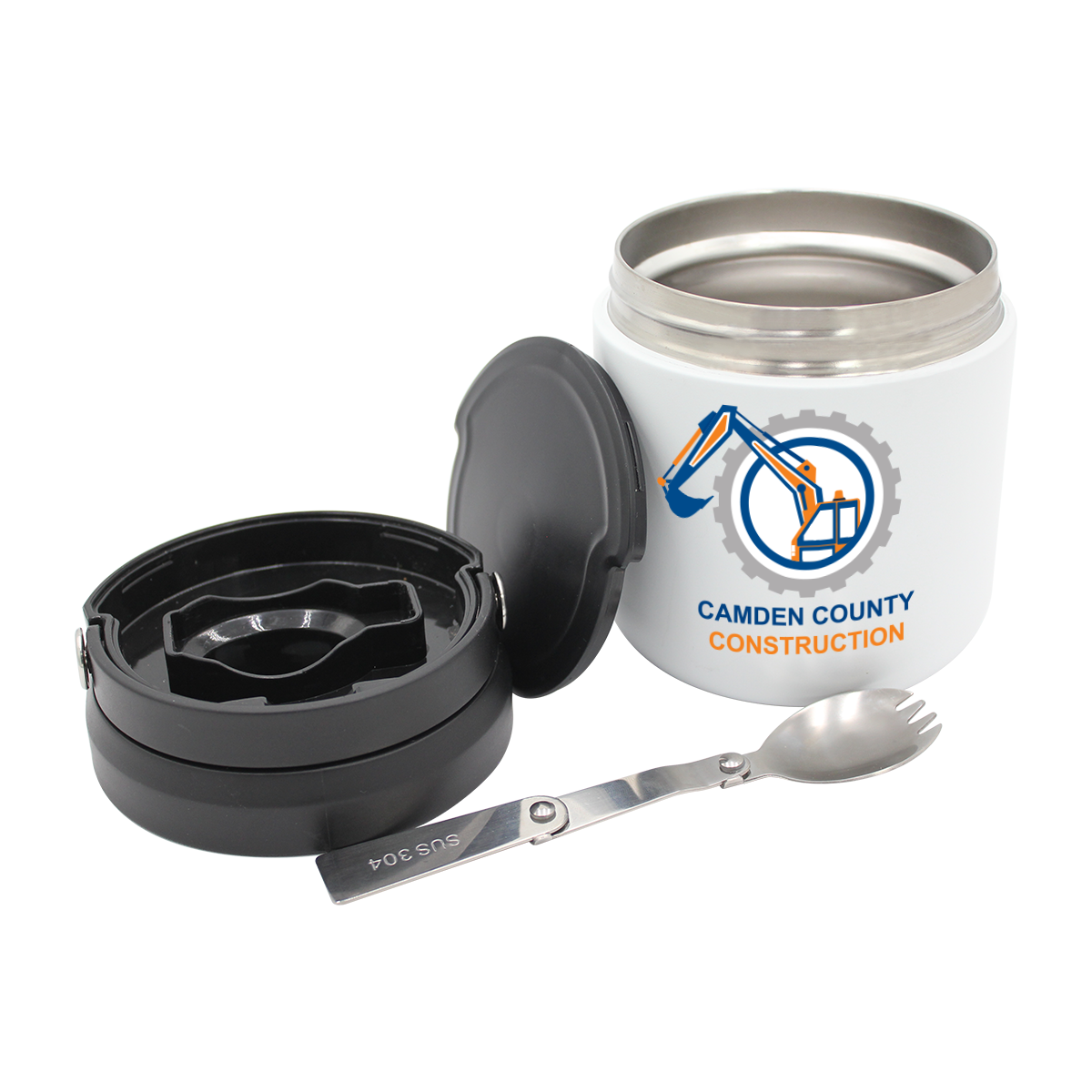 20 oz. Recycled Stainless Food Container 8