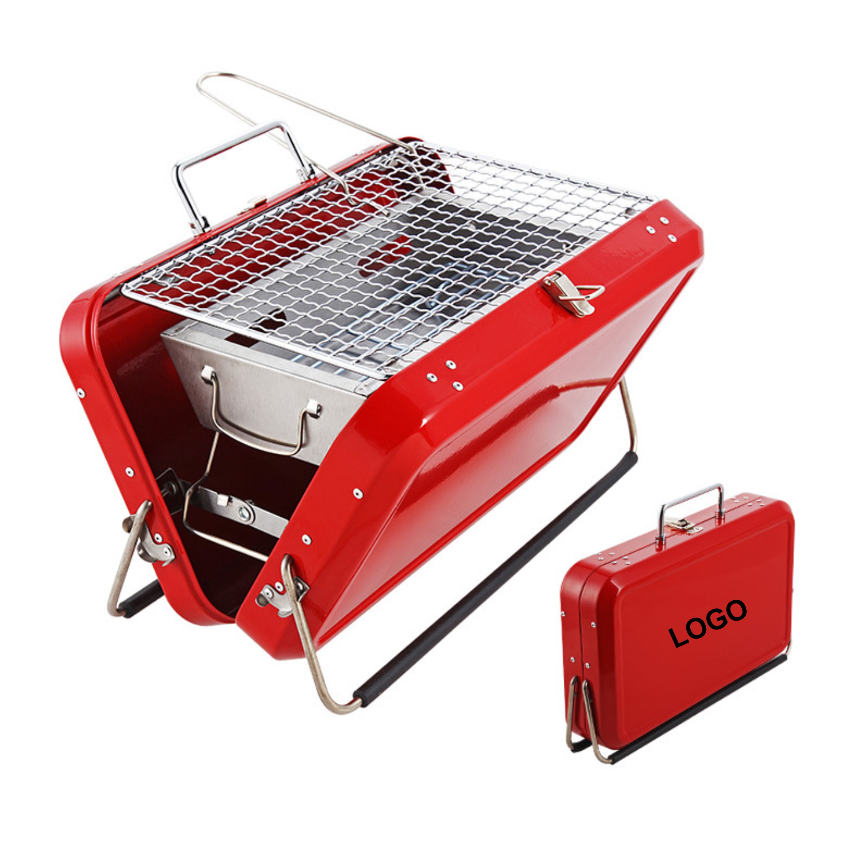 Portable Tabletop Charcoal Grill (direct import) 7
