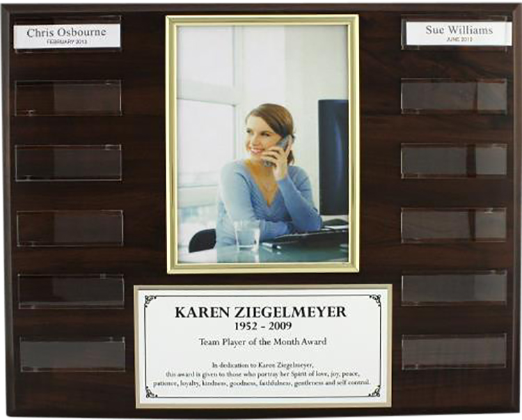 Liberty Channel Perpetual Plaque