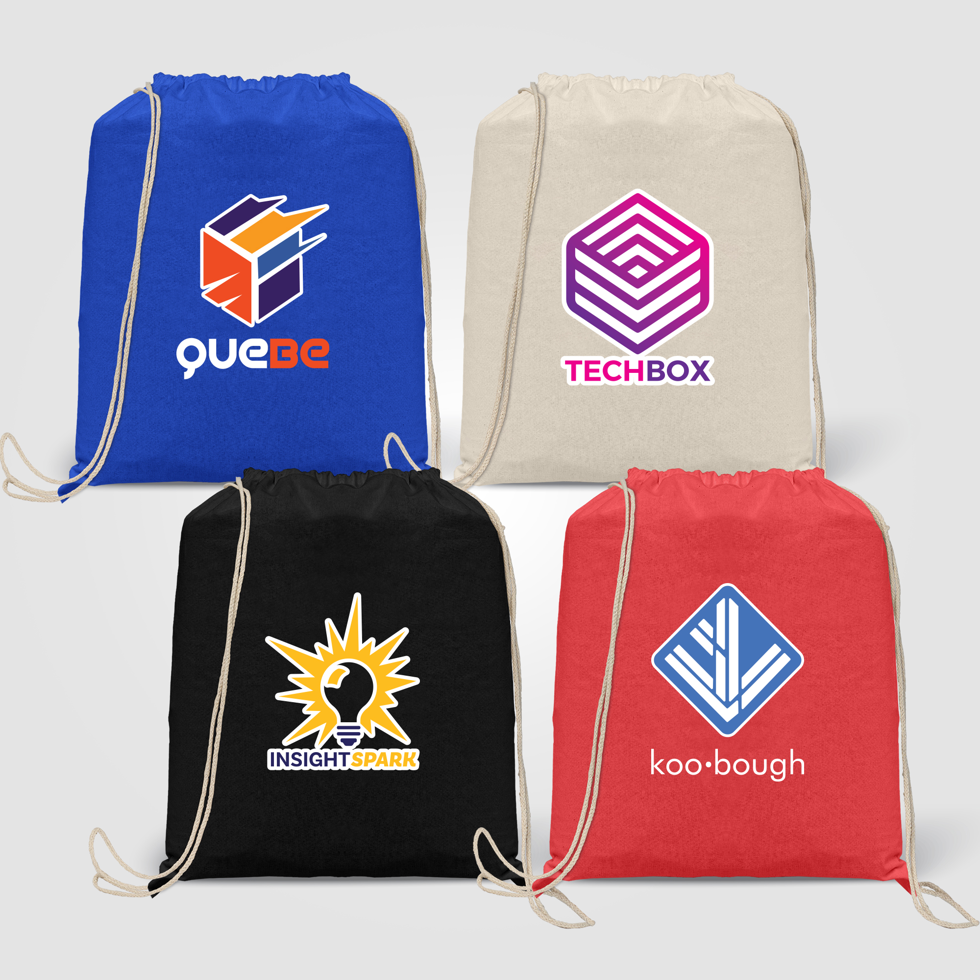 Java - 5 oz. Cotton Drawstring Backpack 9