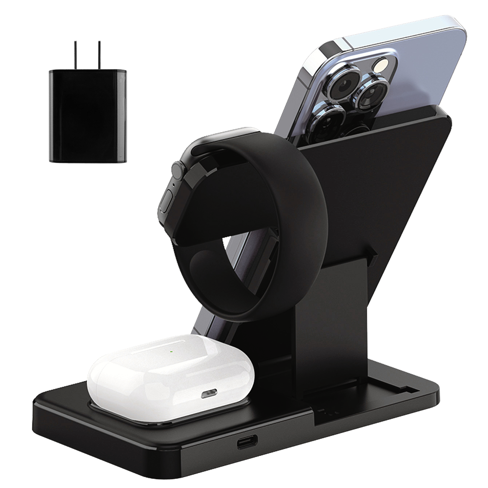 Galena 3-in-1 Wireless Charger & Stand 6