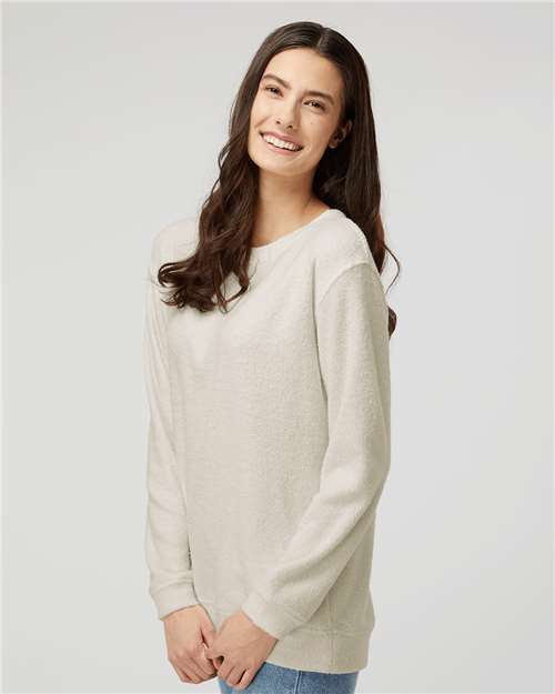Women's Cozy Crewneck Pullover - L01 36