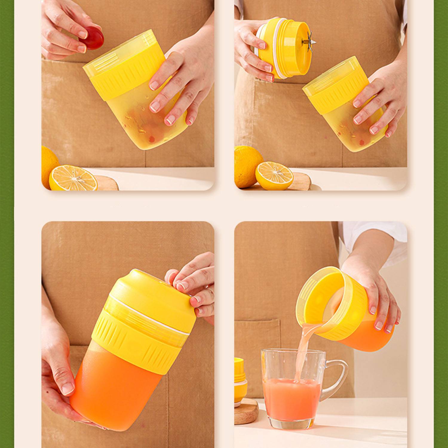 Mini portable juicer Cup 6