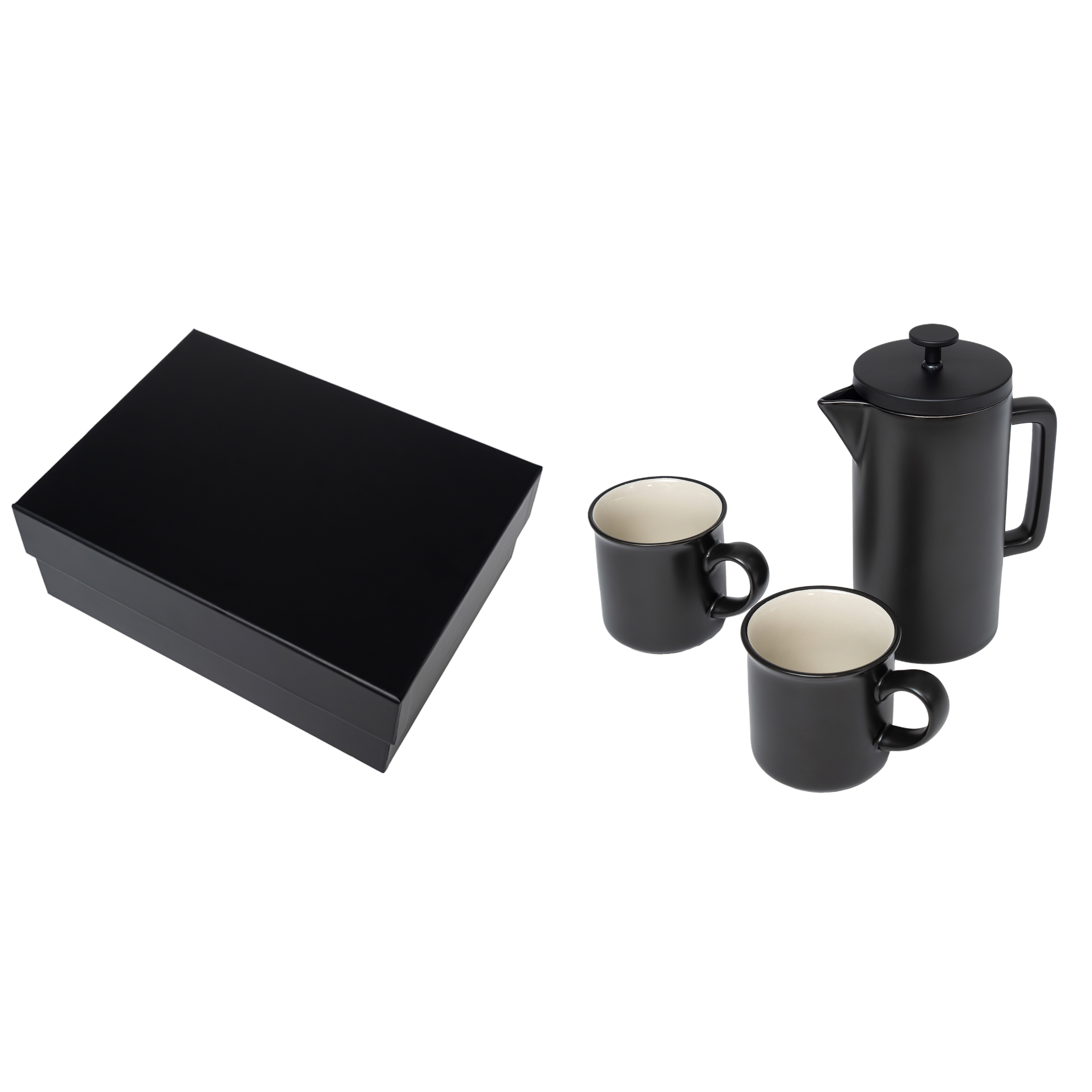 Highland porcelain french press coffee set 11
