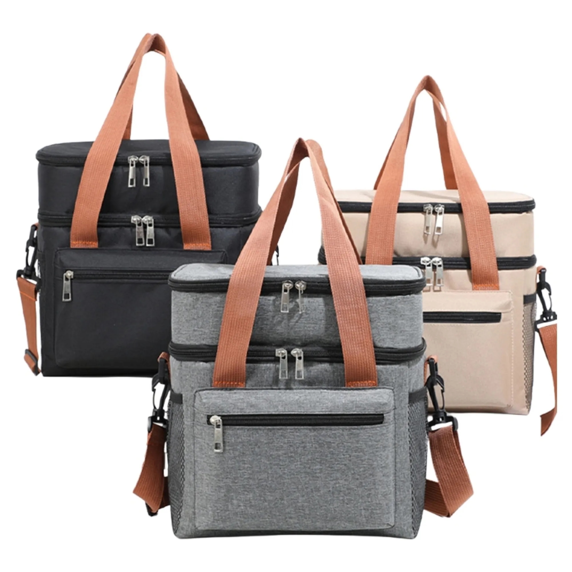 Insulated Oxford Outdoor Picnic Tote Bag Durable 5