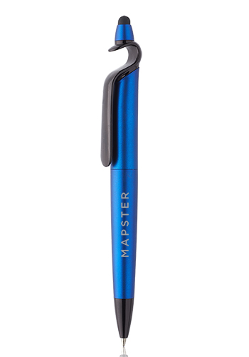 3-in-1 Plastic Pens with Stylus and Cell Stand 16