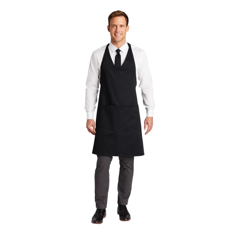 Port Authority Easy Care Tuxedo Apron With Stain Release. 5