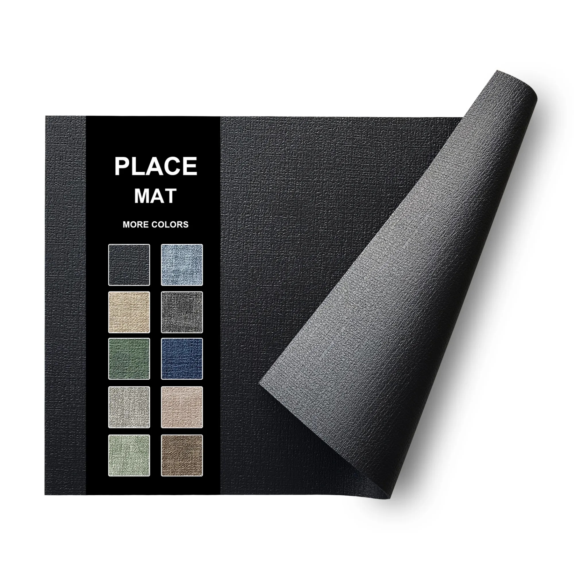 Premium Textured-Leather Placemats 10