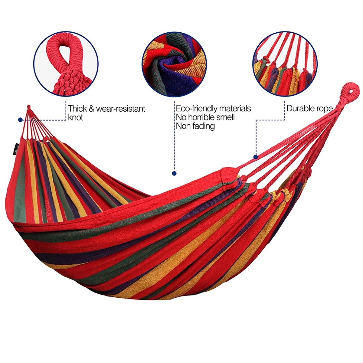 Camping Hammock with Carrying Bag 2