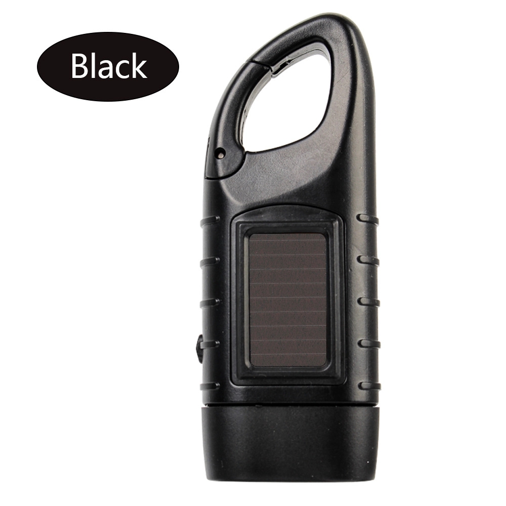 Rechargeable Flashlight with Solar Power 1