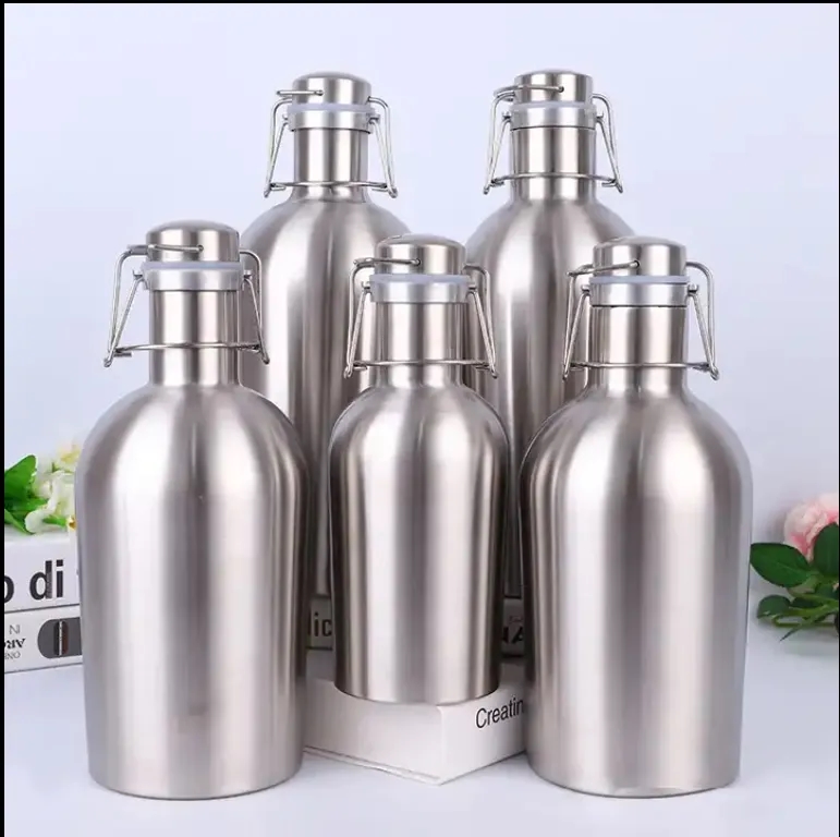Extra Large 67 Oz Beer Bottle Insulator For Cold Beverages, custom koozie with logo imprint 2