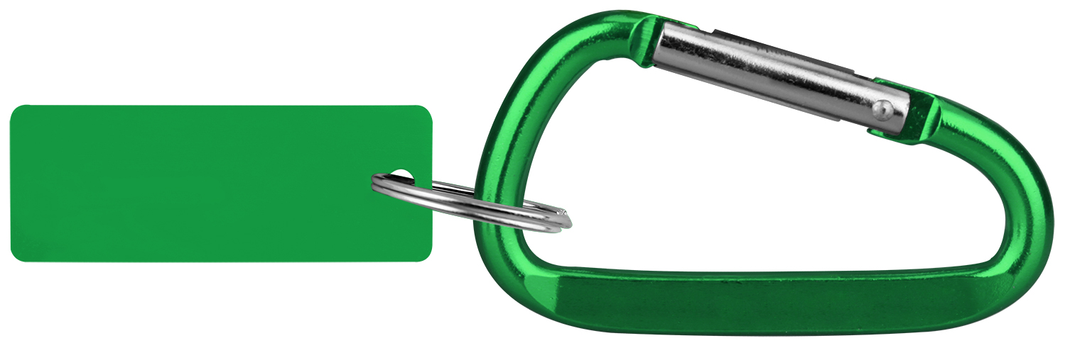 Aluminum Key Holder & Dog Tag with Carabiner 3