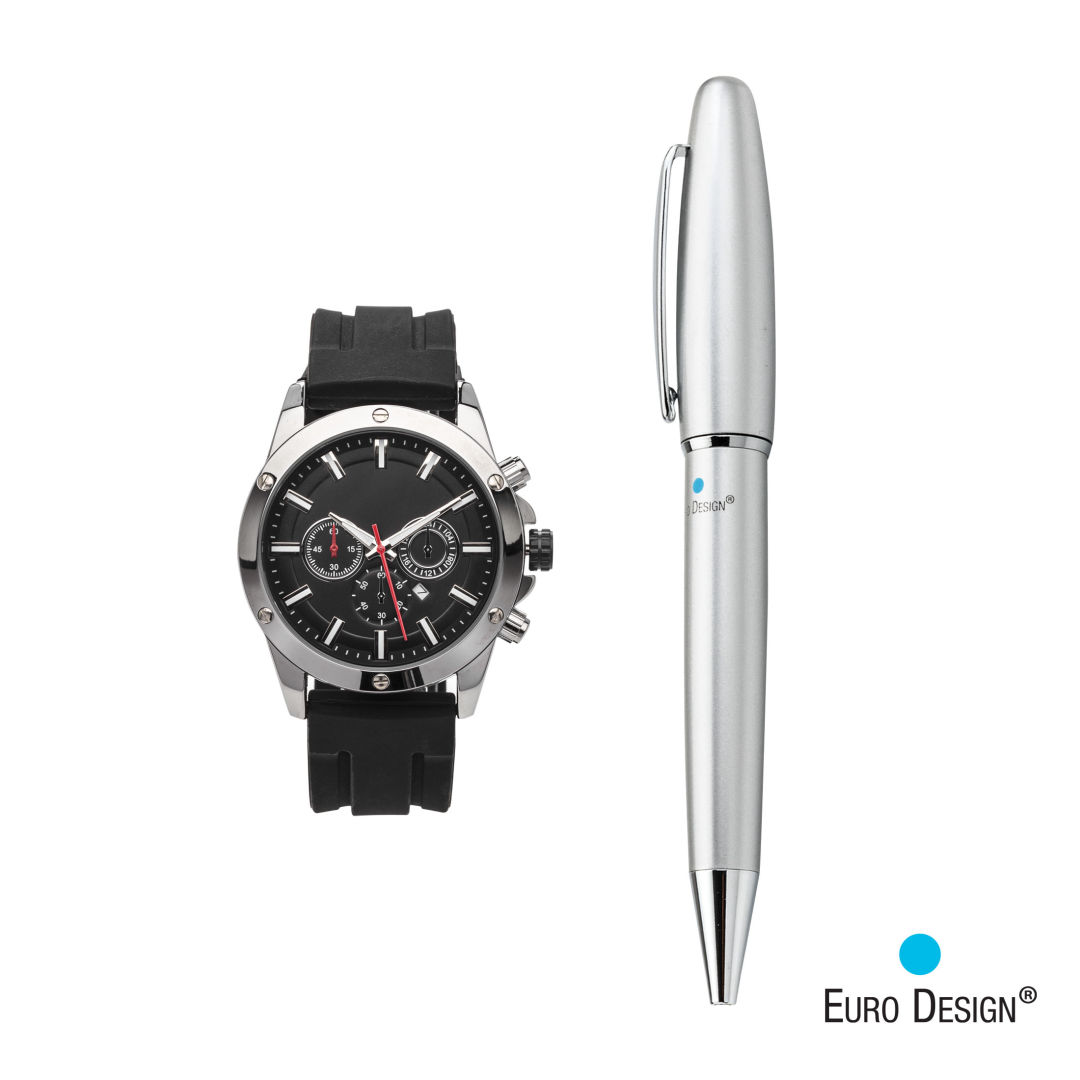 Euro Design® Bernau Watch/Pen Set 5
