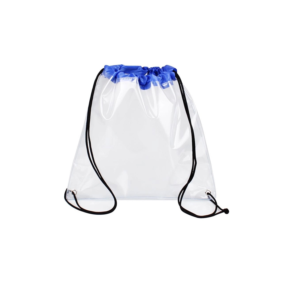 Clear Vinyl Stadium Compliant Cinch Pack Backpack 3