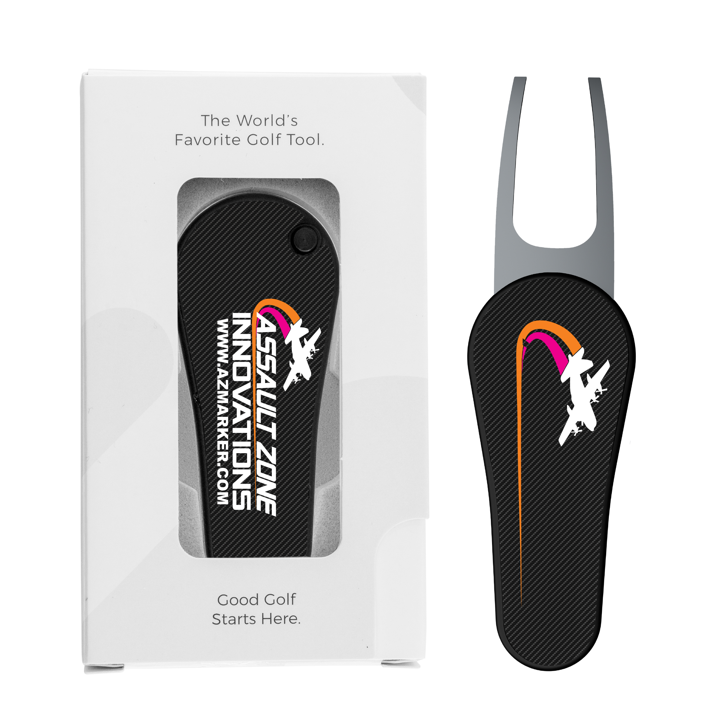 Pitchfix Flash Golf Divot Tool in Carton Gift Box