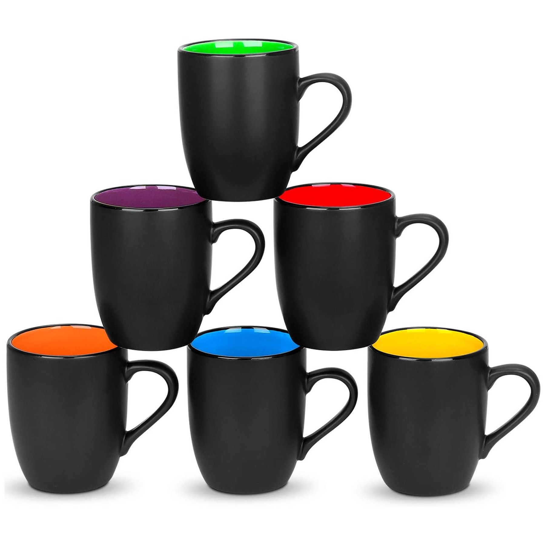 16 Oz Matte Ceramic Couples Mug 3