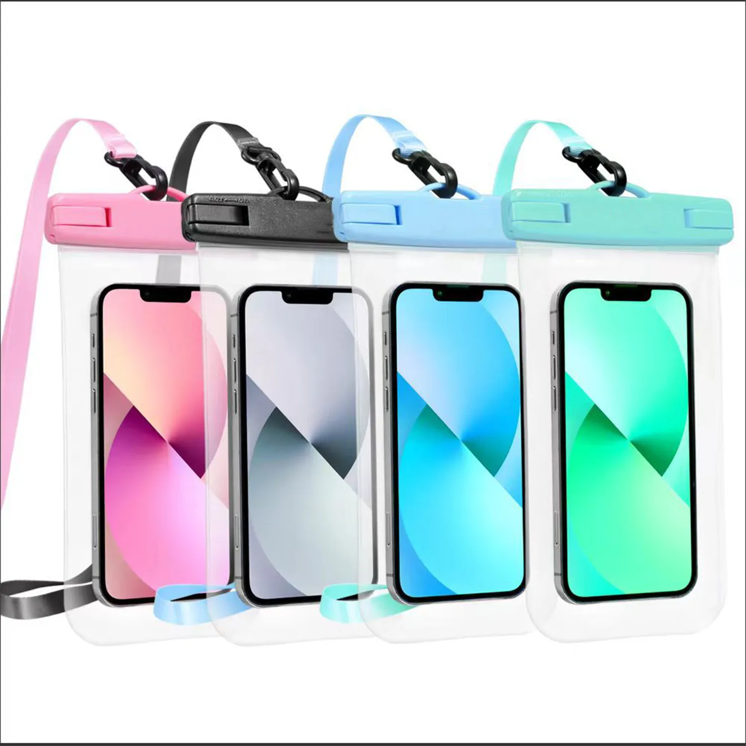 HD transparent 7-inch universal phone waterproof bag 4