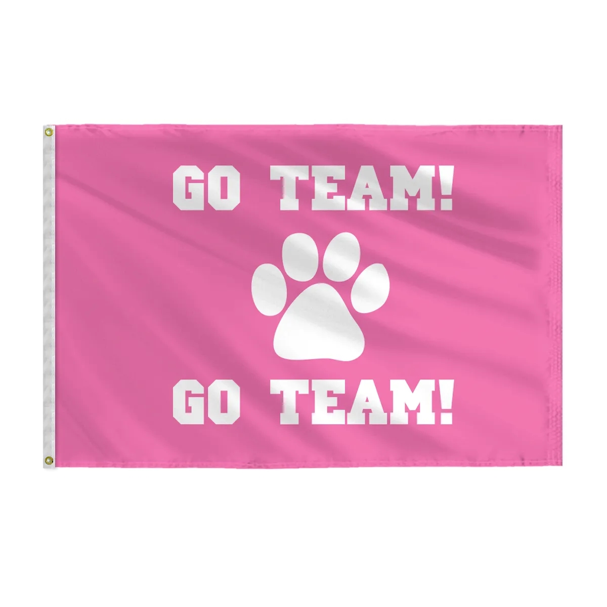 Dog Paw Mascot Flags 2