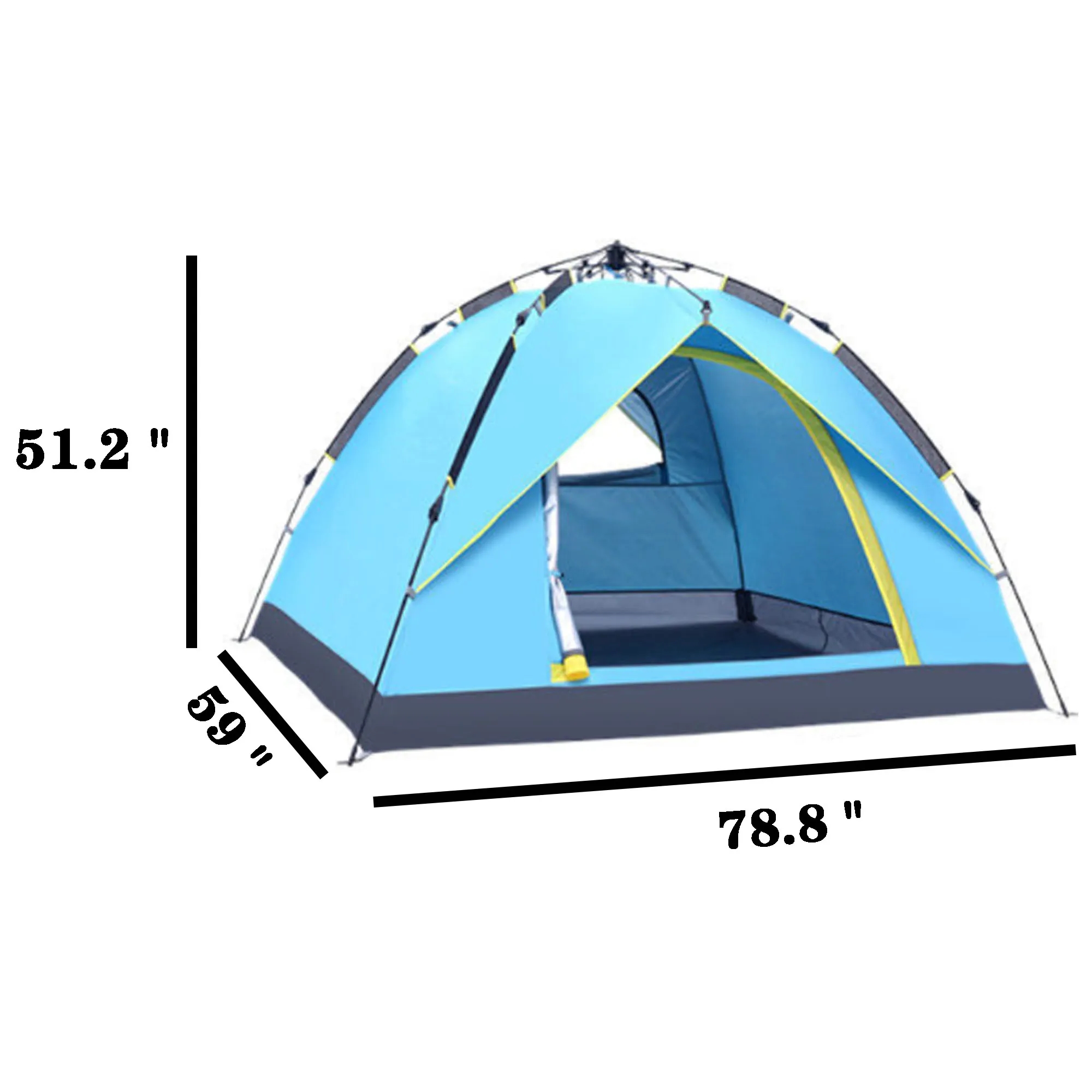 Outdoor Camping Tent 6-Piece Set 4