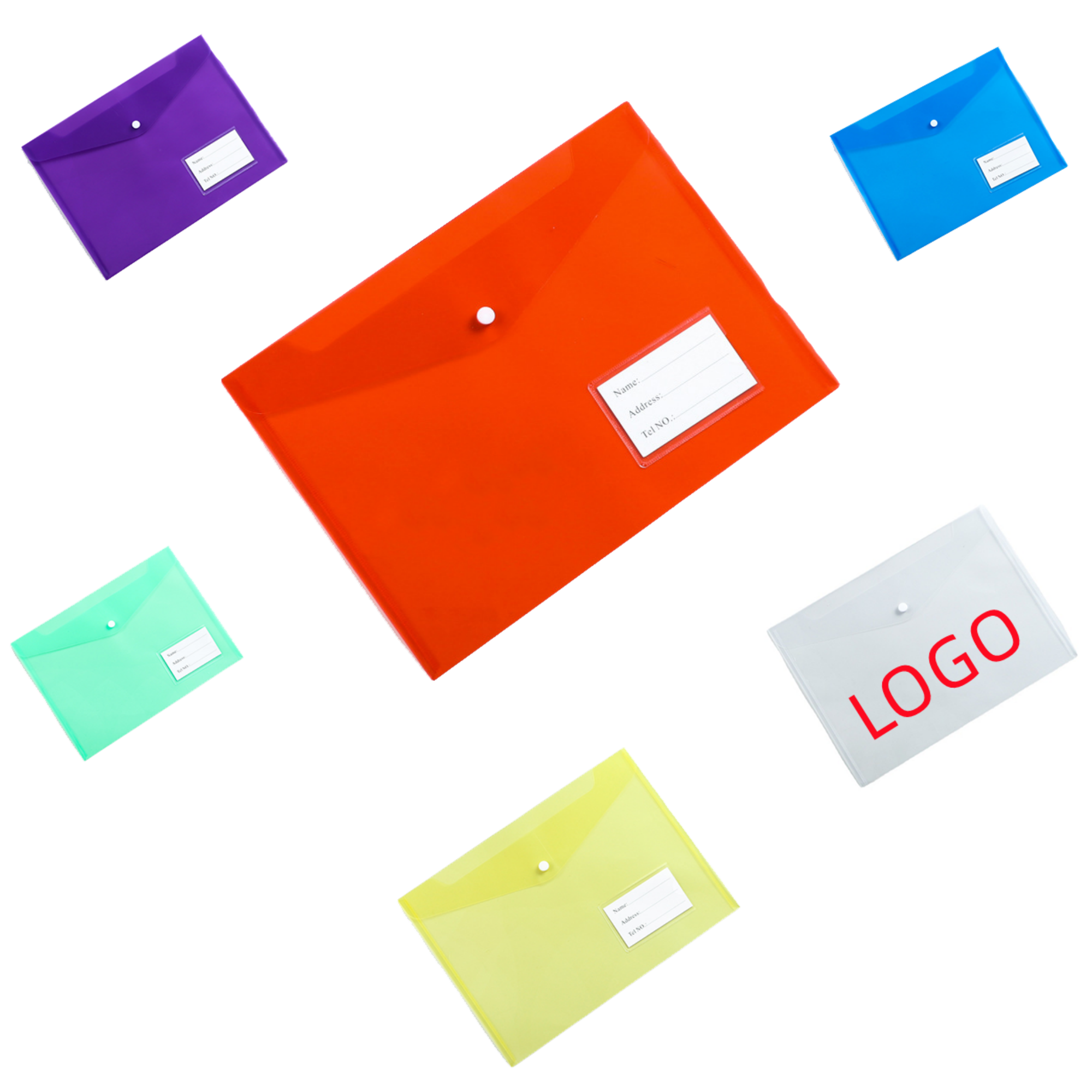 PVC Transparent Stationery Bag 2