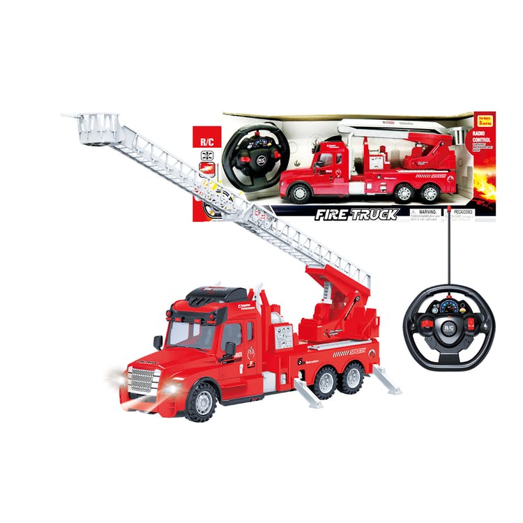 Fire Rescue Truck Toys - Light Remote Control 14" 1