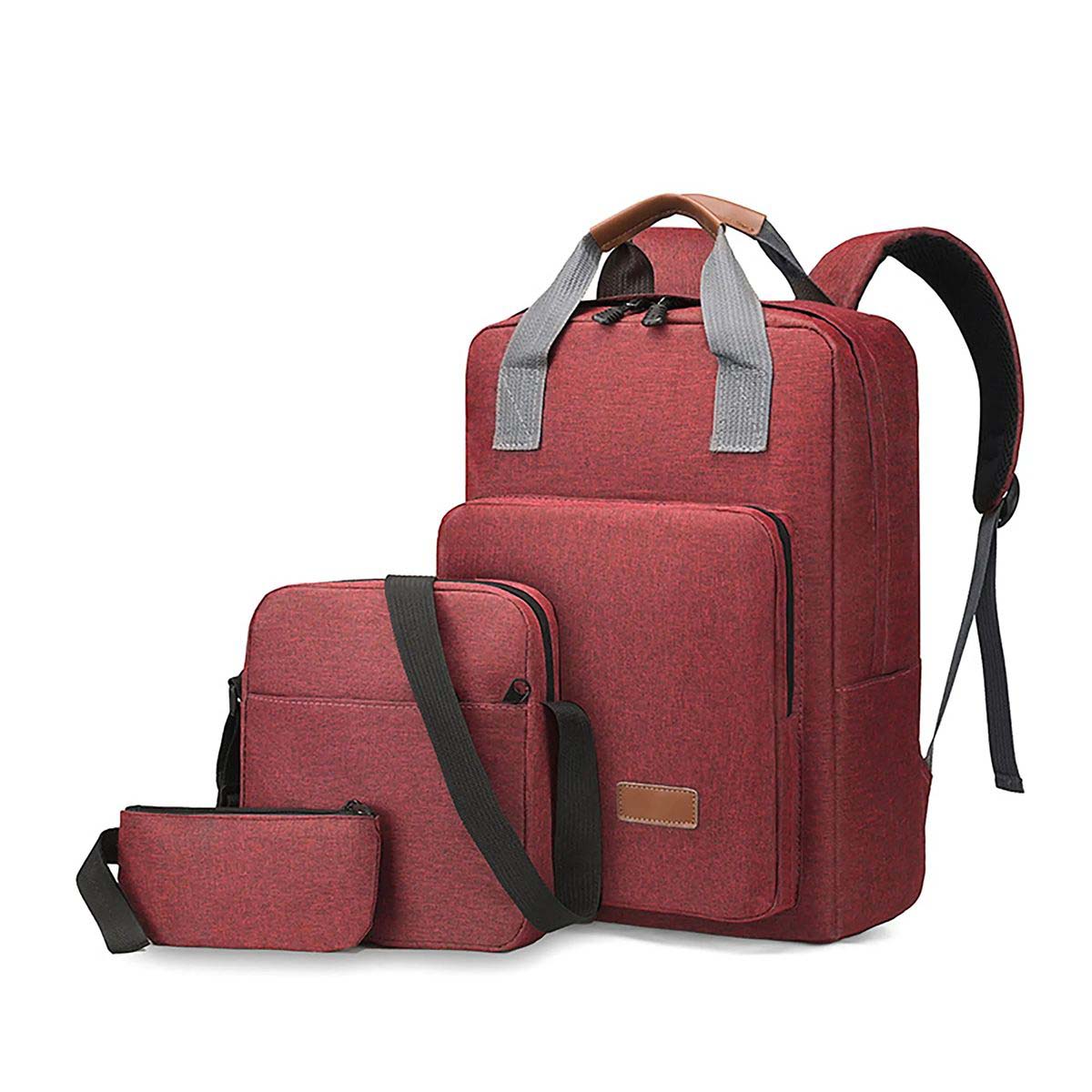 Durable Commuter Travel Bag Set with Side Pockets 8