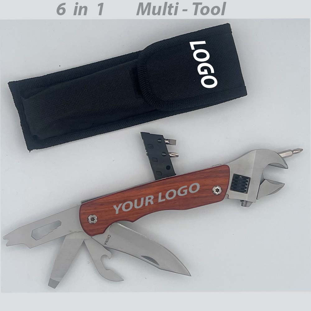 Personalized 6 1/2" Multi Tool Rosewood Wrench 3