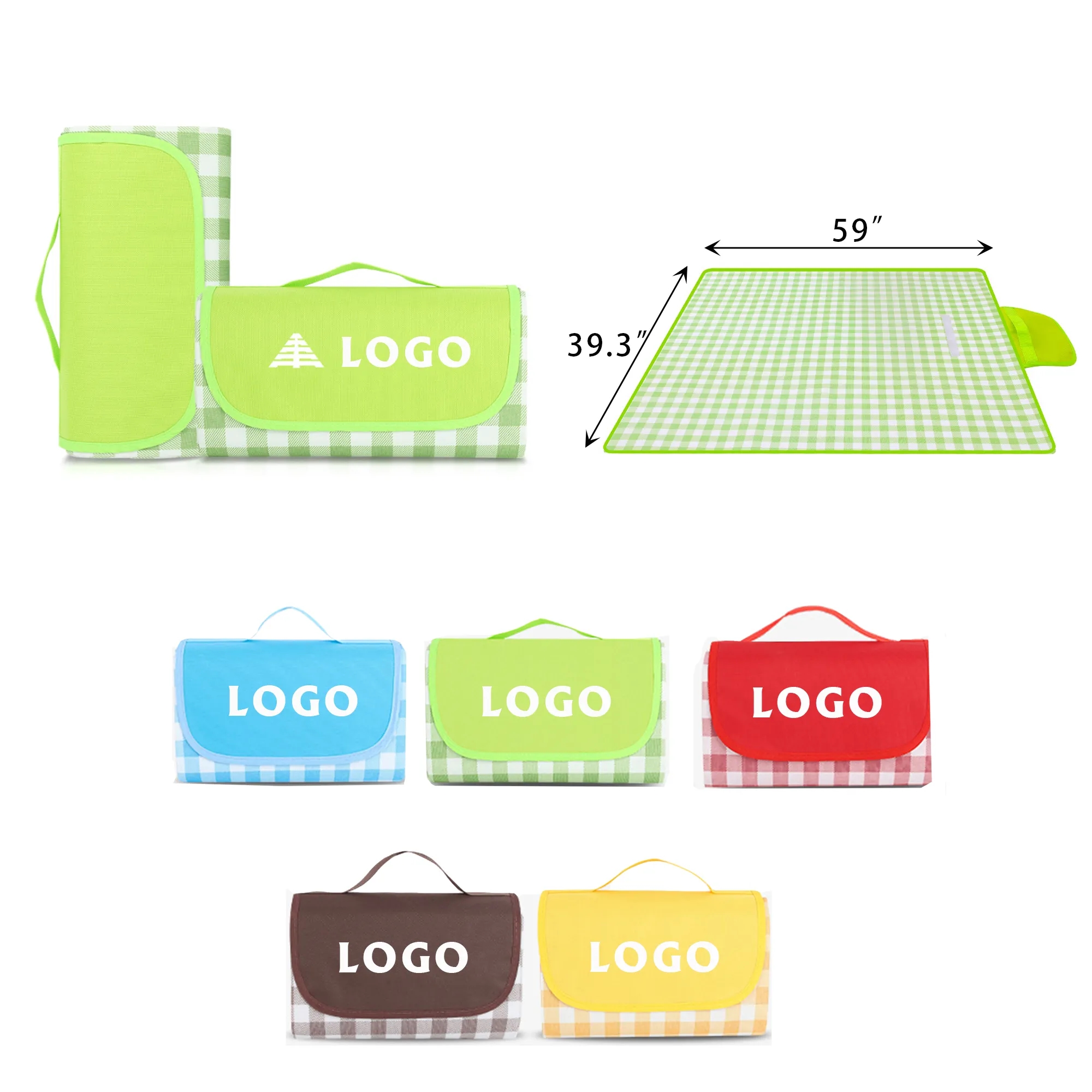 MOQ30 Oxford Cloth Outdoor Picnic Mat 3