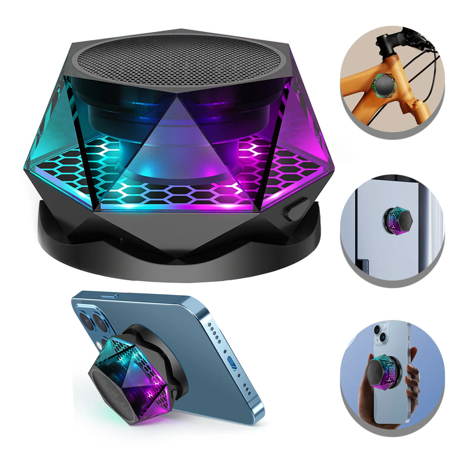 Magnetic Diamond Bluetooth Speaker 1