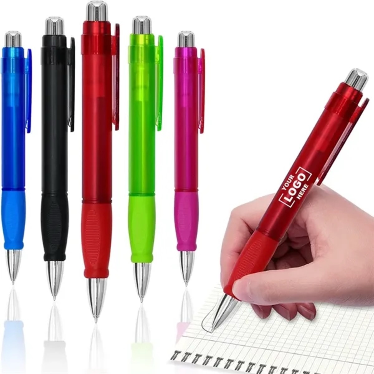 Jumbo Fat ABS Pen with Wide Barrel and Soft Grip 1