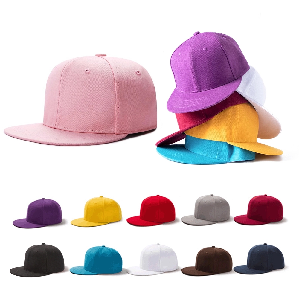 Hip Hop Style Flat Brim Baseball Cap 15