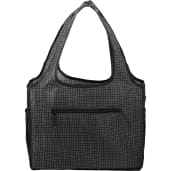 Grid Bungalow Tote, custom tote bag with logo imprint 25