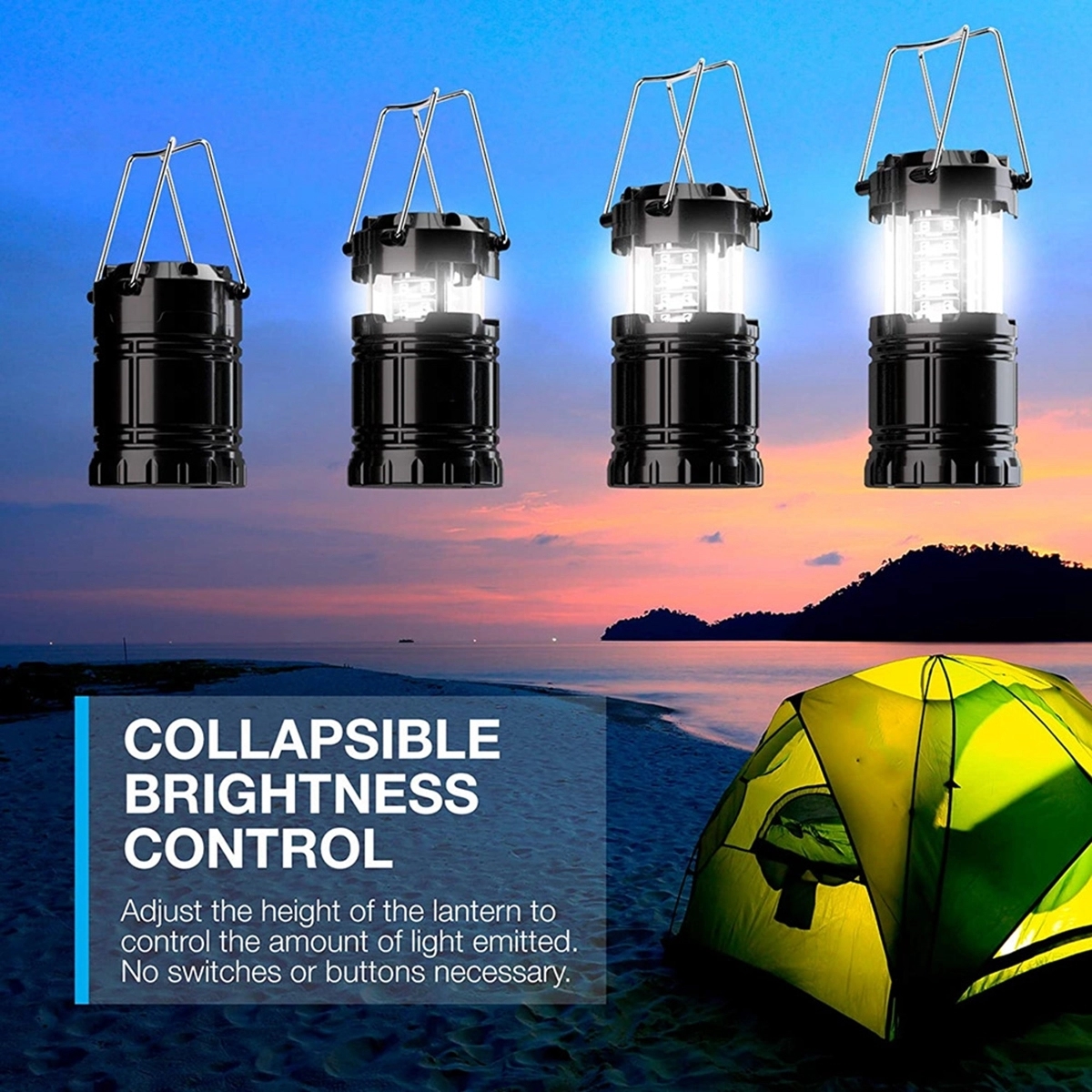 Portable Folding Led Camping Lantern 7