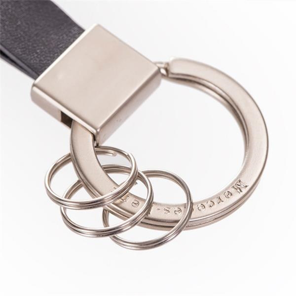 Custom PU Leather Keychain Keg Ring 2