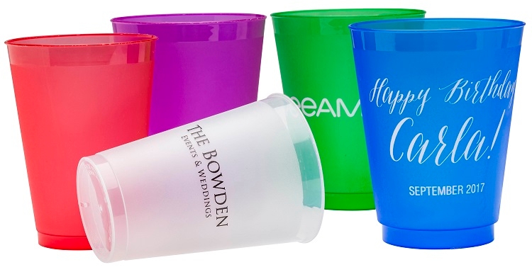 16 oz. Frosted Translucent Plastic Stadium Cup 5