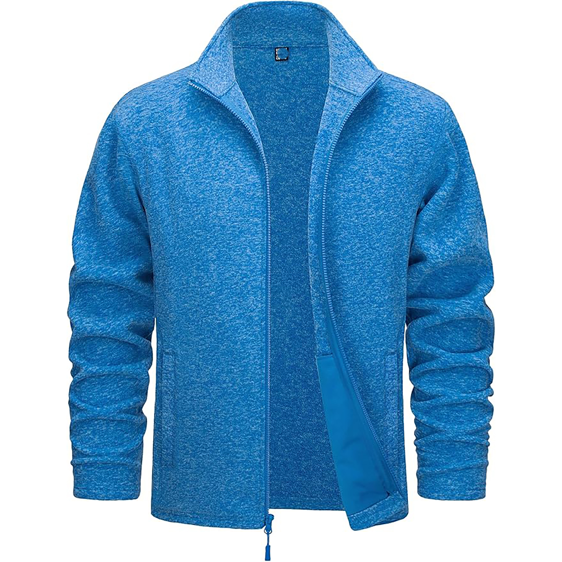 "Men Zipper Fleece Jacket Full zipper" 24