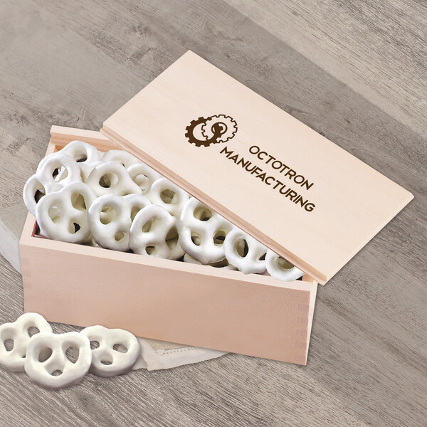Frosted Pretzels in Wooden Collector's Box 3