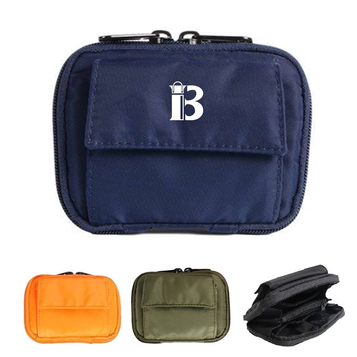 Soft Nylon Cross Coin Wallet 2