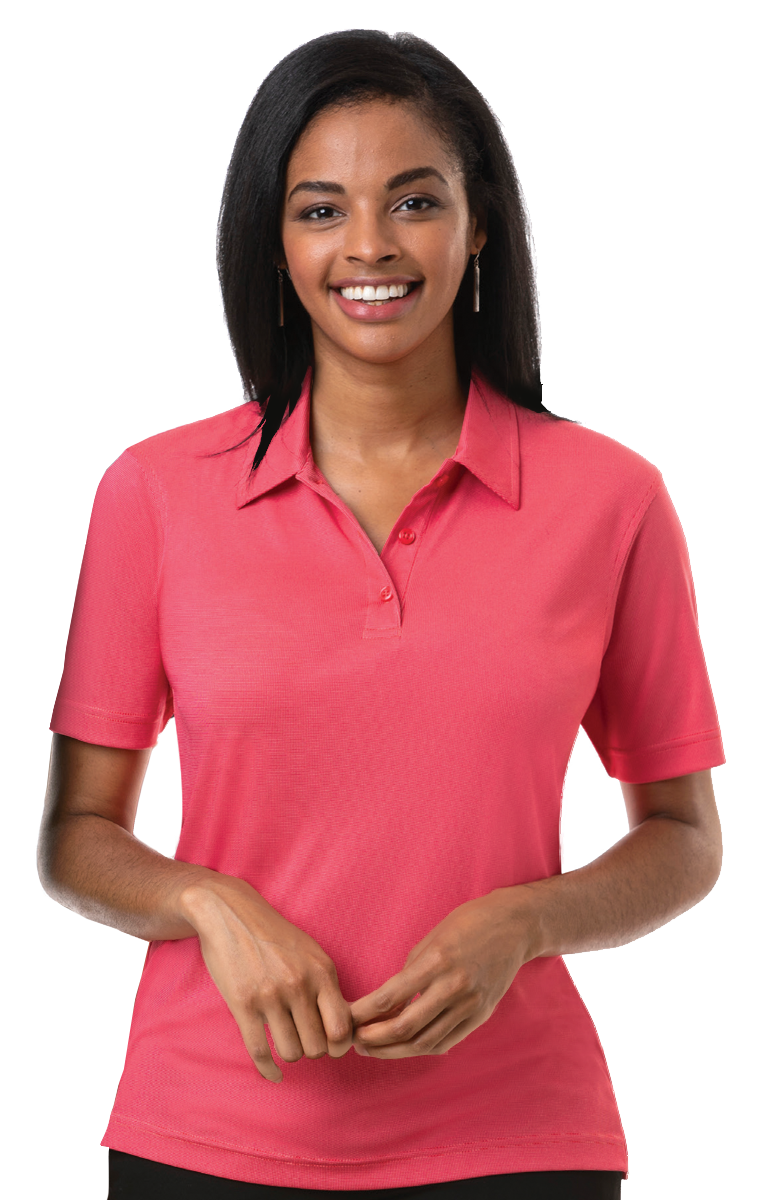 Ladies Short-Sleeve Nailhead Polo 3