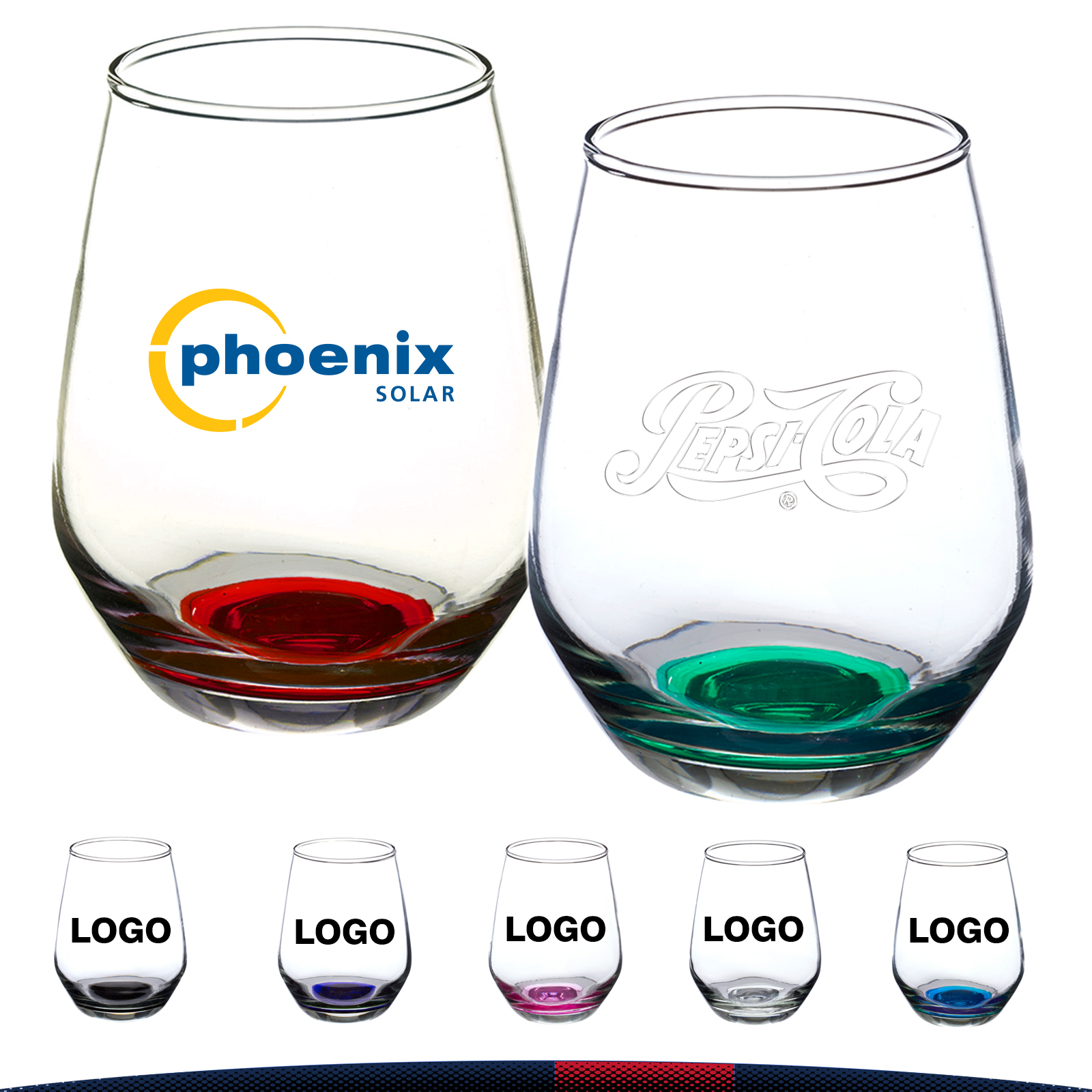 12 oz. Spherical Wine Glasses 3