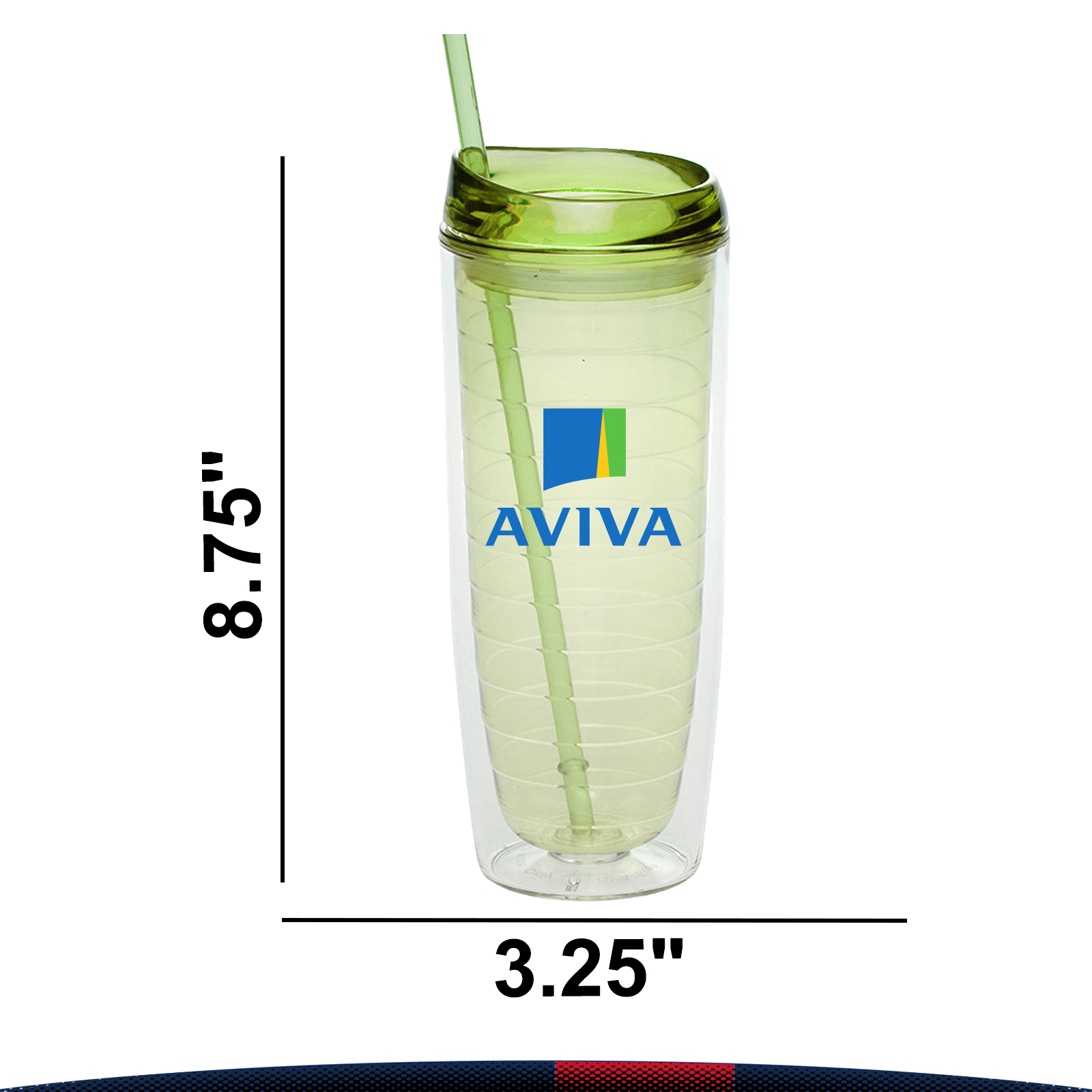 20 oz. Svile Tall Acrylic Tumblers 6
