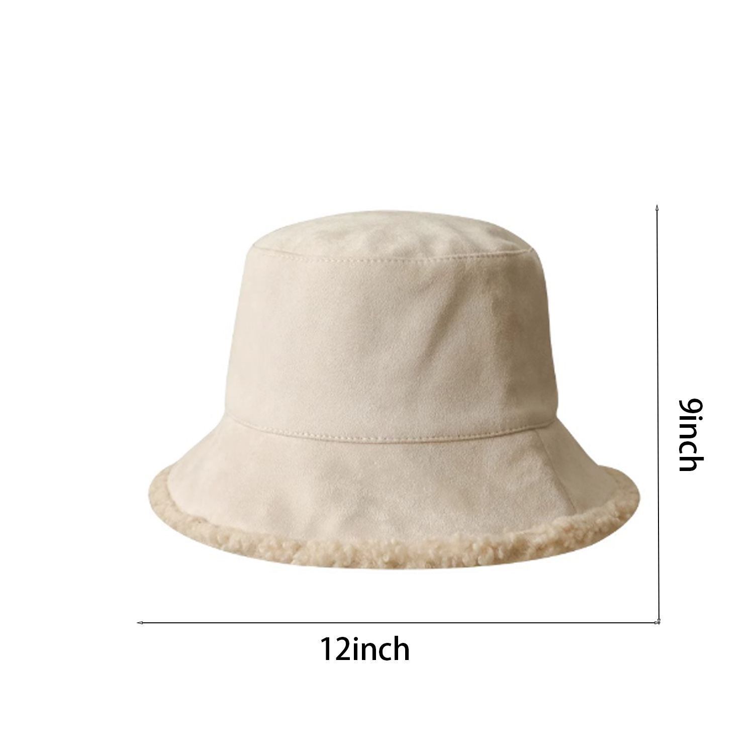 Double face cashmere hat 2