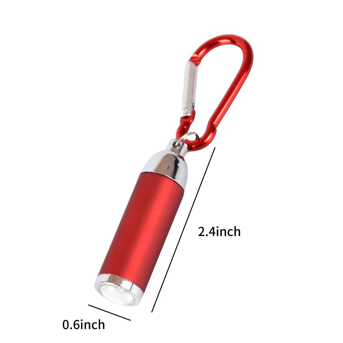 Compact Aluminum Flashlight with Silkscreen Logo Printing 1